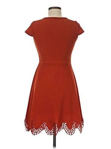 Peach Royal Casual Dress (view 2)