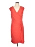 Dana Buchman Solid Orange Cocktail Dress Size L - photo 1