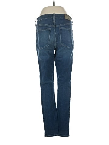 Madewell 9" Mid-Rise Skinny Jeans in Orland Wash: TENCEL&trade; Denim Edition (view 2)