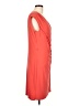 Dana Buchman Solid Orange Cocktail Dress Size L - photo 4