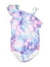 Unbranded Tie-dye Purple One Piece Swimsuit Size 150 cm / US 12 - photo 1