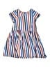 Tea 100% Cotton Stripes Blue Dress Size 8 - photo 1