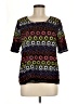 Scotch & Soda 100% Polyester Black Short Sleeve Top Size Med (2) - photo 1