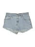 Levi's Blue Denim Shorts Size 8 - photo 1