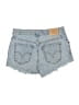 Levi's Blue Denim Shorts Size 8 - photo 2
