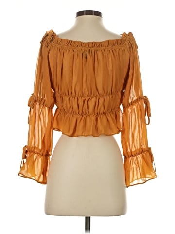 Missguided 3/4 Sleeve Blouse (view 2)