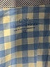 Vineyard Vines 100% Cotton Checkered-gingham Blue Dress Size 12 - photo 3