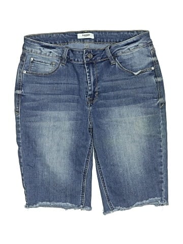 Kensie Denim Shorts (view 1)