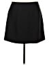 Topshop 100% Polyester Solid Black Casual Skirt Size 10 - photo 2