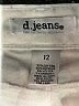 d.jeans Solid Ivory Jeans Size 12 - photo 4