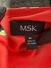 MSK Print Orange Casual Dress Size XL - photo 7