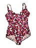 Miraclesuit Hearts Pink One Piece Swimsuit Size 18W - photo 1