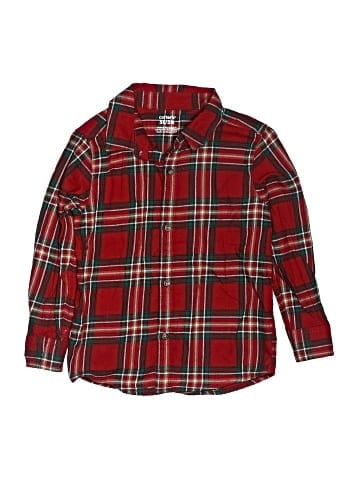 Carter's Long Sleeve Button-Down Shirt (view 1)