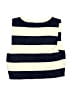 Zara Stripes Blue Sweater Vest Size 9 - 10 - photo 2