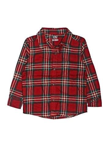 Carter's Long Sleeve Button-Down Shirt (view 1)