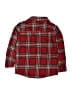 Carter's 100% Cotton Plaid Red Long Sleeve Button-Down Shirt Size 5T - photo 2