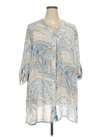 Ruby Rd. 3/4 Sleeve Blouse (view 1)