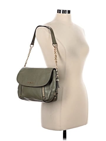 MICHAEL Michael Kors Leather Shoulder Bag (view 2)