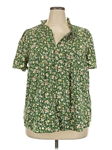 Shein Short Sleeve Blouse (view 1)