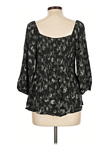 Bobeau 3/4 Sleeve Blouse (view 2)