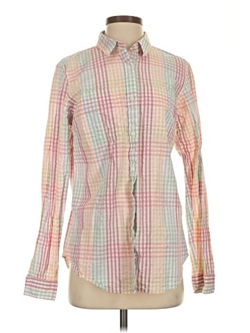 L.L.Bean Long Sleeve Button-Down Shirt (view 1)