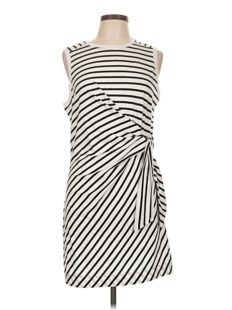Pre-owned Atm Anthony Thomas Melillo Casual Dress In White