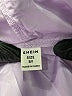 Shein 100% Polyester Metallic Silver Raincoat Size 8 - photo 3