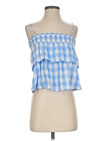 Aqua Sleeveless Blouse (view 1)