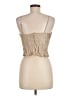 Zara Tan Sleeveless Blouse Size M - photo 2