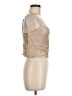 Zara Tan Sleeveless Blouse Size M - photo 4