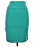 Express Solid Teal Casual Skirt Size M - photo 1