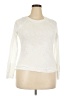 Dylan 100% Cotton Ivory Long Sleeve Top Size 18 - photo 1