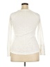 Dylan 100% Cotton Ivory Long Sleeve Top Size 18 - photo 2