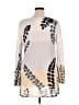 Marla Wynne Silver Long Sleeve Top Size XL - photo 2