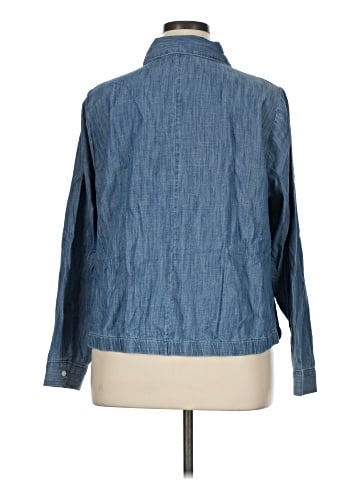 Lane Bryant Long Sleeve Button-Down Shirt (view 2)