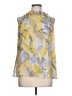 Entro 100% Polyester Yellow Sleeveless Blouse Size L - photo 1