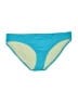 J.Crew Color Block Teal Swimsuit Bottoms Size M - photo 1