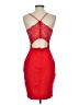 Express Solid Red Cocktail Dress Size 4 - photo 2