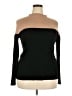 ELOQUII Color Block Black Turtleneck Sweater Size 18 Plus - photo 1