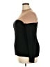 ELOQUII Color Block Black Turtleneck Sweater Size 18 Plus - photo 5