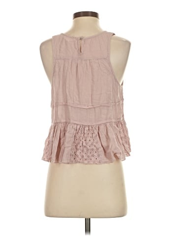 Sun & Shadow Sleeveless Blouse (view 2)
