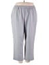 Alfred Dunner Solid Gray Casual Pants Size 3X - photo 1