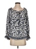 Sam and Jess 100% Polyester Blue 3/4 Sleeve Blouse Size S - photo 1