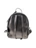 Emporio Armani 100% Leather Solid Black Gray Backpack One size - photo 2