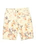 J.Jill Floral Yellow Shorts Size 4 - photo 1