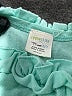Crewcuts 100% Cotton Solid Green Dress Size 6 - 7 - photo 3