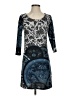 Papillon Paisley Blue Casual Dress Size XS - photo 1