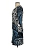 Papillon Paisley Blue Casual Dress Size XS - photo 5