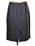 Ann Taylor Tweed Blue Formal Skirt Size 8 - photo 2
