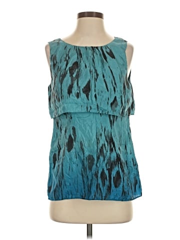 CAbi Sleeveless Silk Top (view 1)